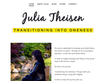 Tablet Screenshot of juliatheisen.com
